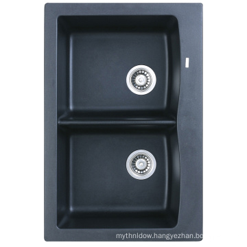 double bowl Topmount kitchen sink